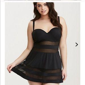 Gorgeous Black torrid bathing suit